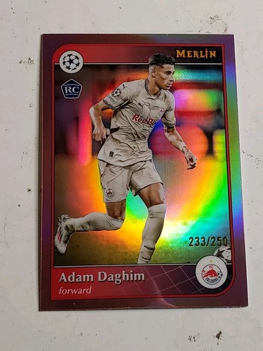 Adam Daghim 2025 Topps Merlin Chrome Rose Gold /250