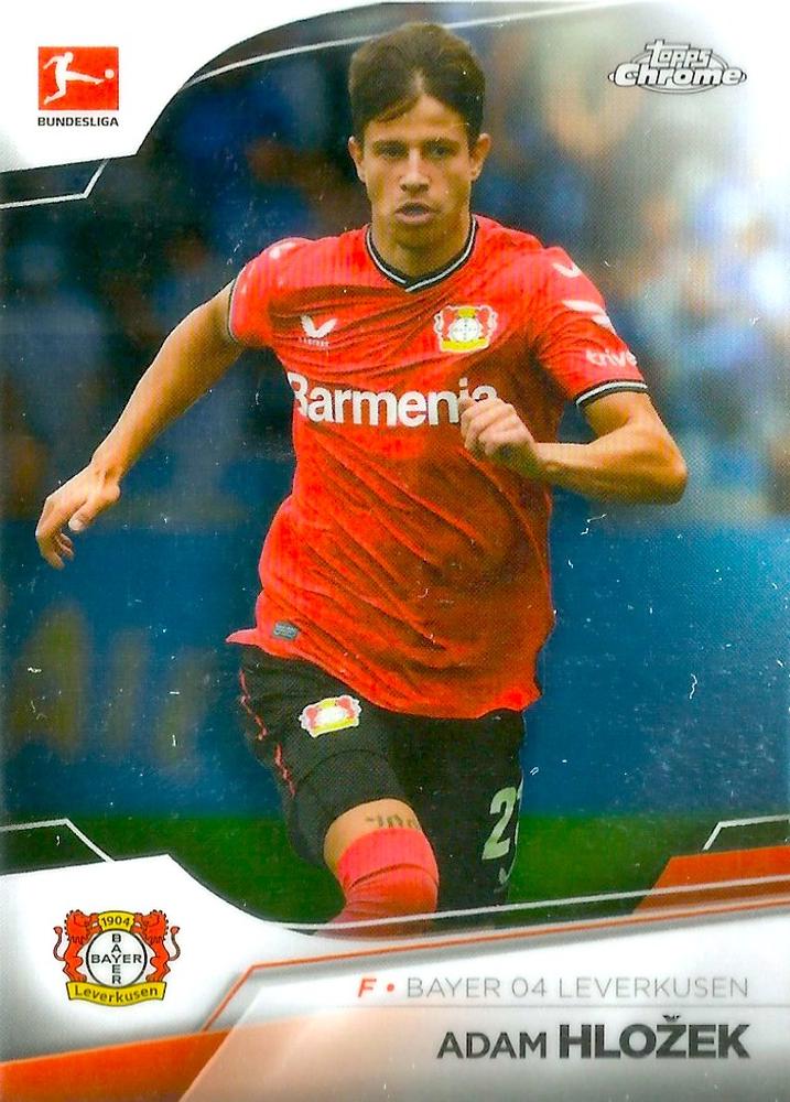 Adam Hložek 2022 Topps Chrome Bundesliga 62
