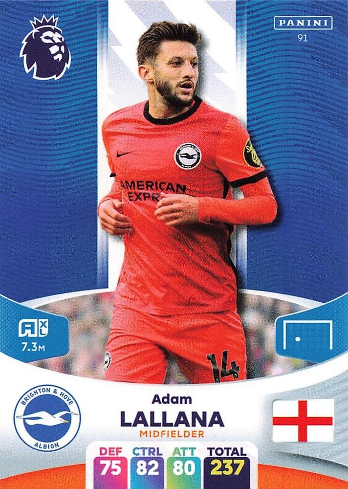 Adam Lallana 2024 Panini Adrenalyn XL Premier League