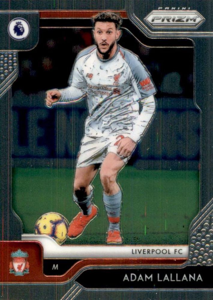 Adam Lallana 2019 Panini Prizm Premier League 1