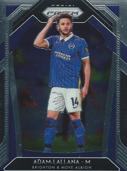 Adam Lallana 2020 Panini Prizm Premier League 170