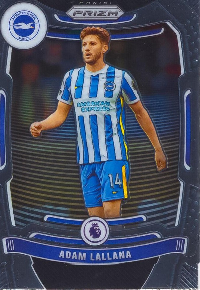 Adam Lallana 2021 Panini Prizm Premier League 190