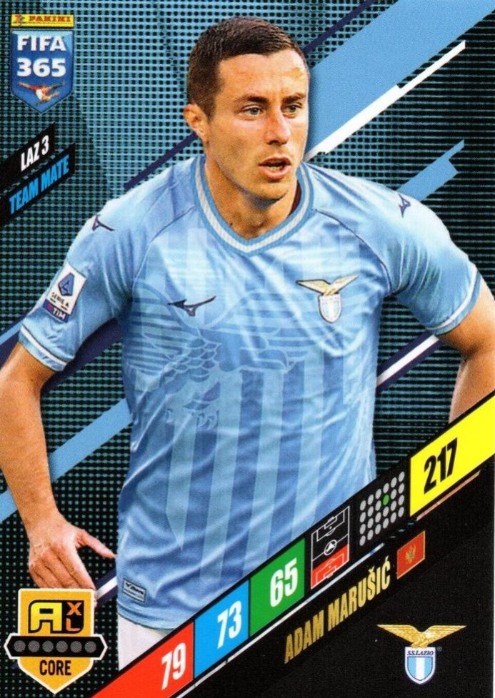 Adam Marusic 2024 Panini Adrenalyn XL FIFA 365