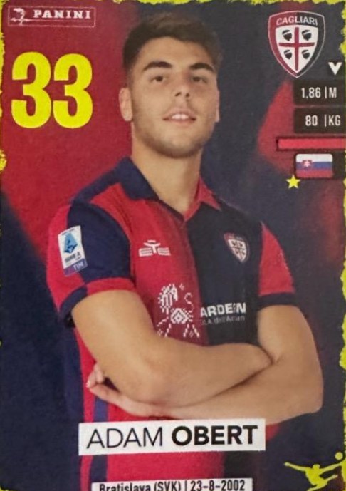 Adam Obert 2023 Panini Calciatori Stickers