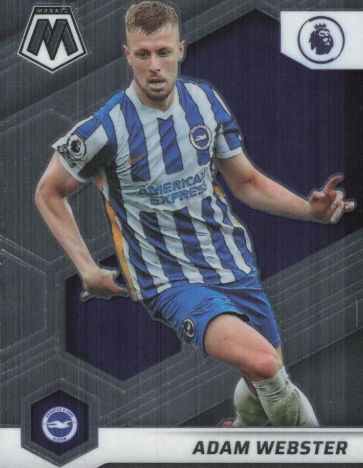 Adam Webster 2021 Panini Mosaic Premier League