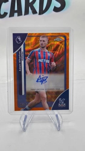 Adam Wharton 2025 Topps Chrome Orange Wave /25