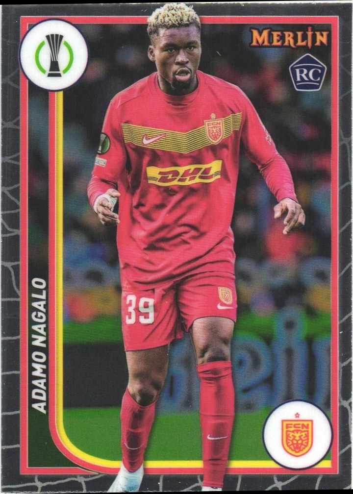 Adamo Nagalo 2023 Topps Merlin UEFA Club Competitions