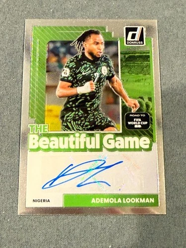 Ademola Lookman 2025 Panini Donruss