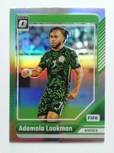Ademola Lookman 2024 Panini Donruss Soccer Optic Silver Prizm