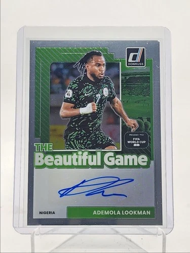 Ademola Lookman 2025 Panini Donruss World Cup Q2754