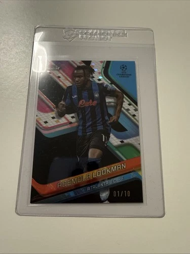 Ademola Lookman 2024 Topps Finest /10