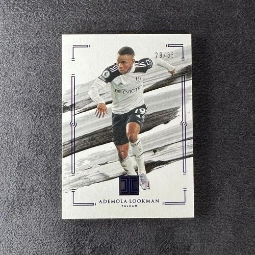 Ademola Lookman 2021 Panini Impeccable Sapphire /35