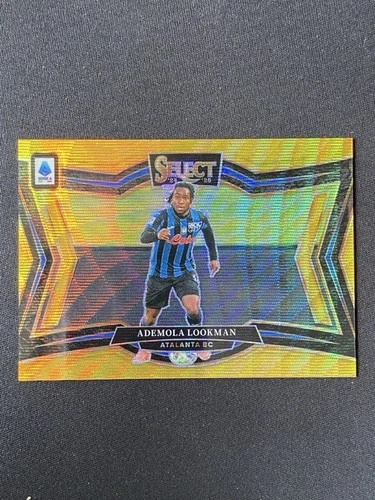 Ademola Lookman 2024 Panini Select Gold Wave /10