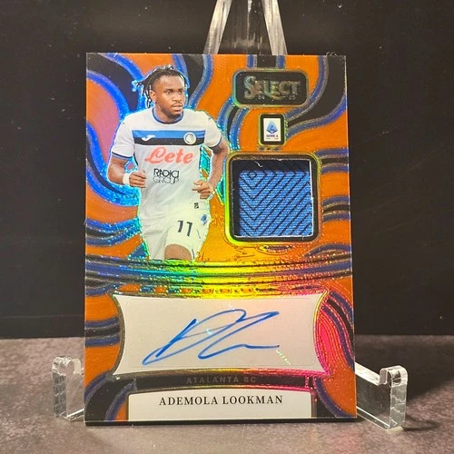 Ademola Lookman 2024 Panini Select Orange Prizm