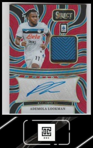 Ademola Lookman 2024 Panini Select Red Prizm