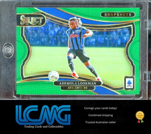 Ademola Lookman 2024 Panini Select Serie A Green /5
