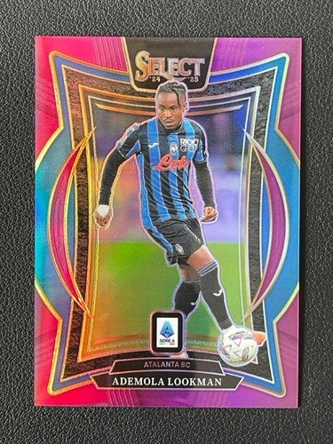 Ademola Lookman 2024 Panini Select Terrace Purple Prizm /49
