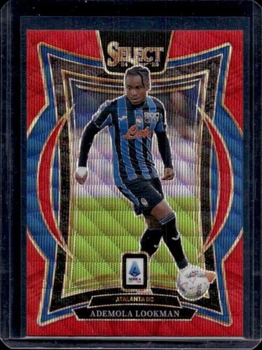 Ademola Lookman 2024 Panini Select Terrace Red Wave /38
