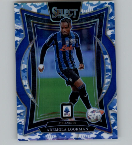Ademola Lookman 2024 Panini Select Winter Camo Prizm /30