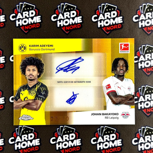 Adeyemi / Bakayoko 2025 Topps Chrome /50