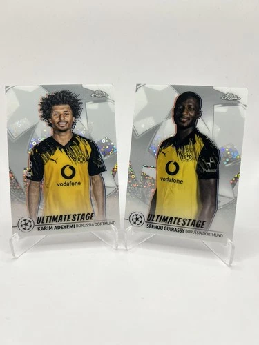Adeyemi & Guirassy 2025 Topps Chrome