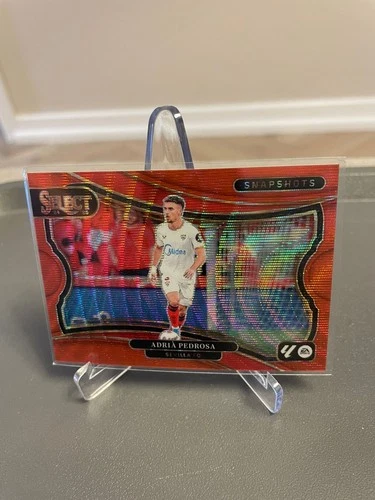 Adria Pedrosa 2024 Panini Select Red Wave Prizm /49
