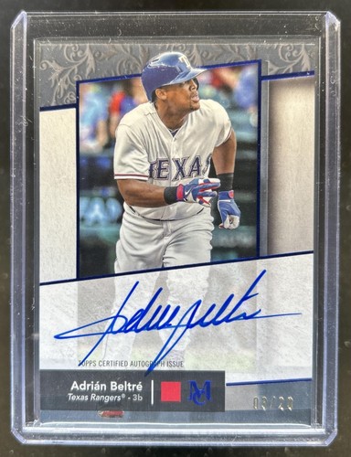 Adrian Beltre 2024 Topps Museum Zaffiro /20