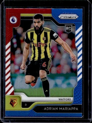 Adrian Mariappa 2019 Panini Prizm Premier League Rosso Bianco e Blu #105