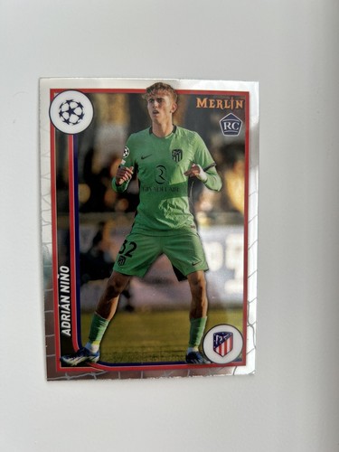 Adrian Nino 2024 Topps Merlin Chrome