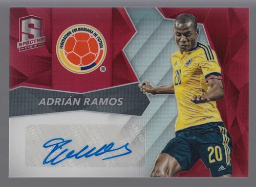 Adrian Ramos 2016 Panini Spectra Calcio Red Prizm /65