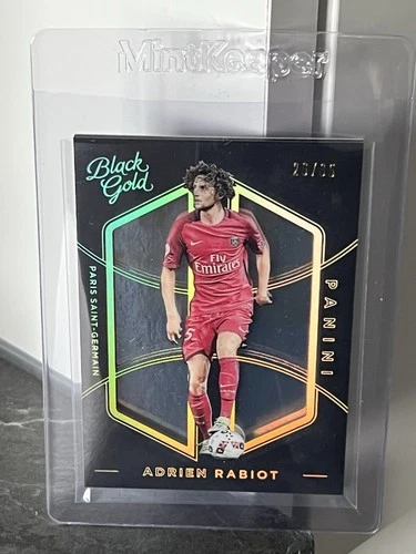 Adrien Rabiot 2017 Panini Black Gold /35