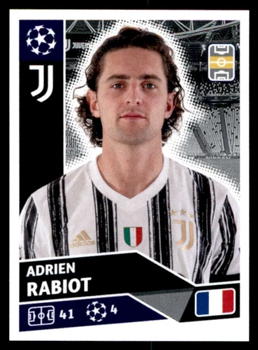 Adrien Rabiot 2020 Topps Champions League