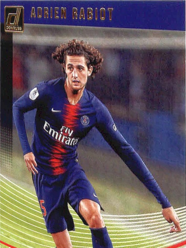 Adrien Rabiot 2018 Panini Donruss Soccer 55