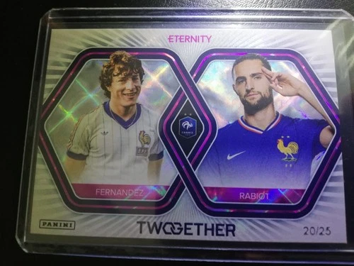 Adrien Rabiot 2025 Panini Eternity Bleus Magenta /25 /25