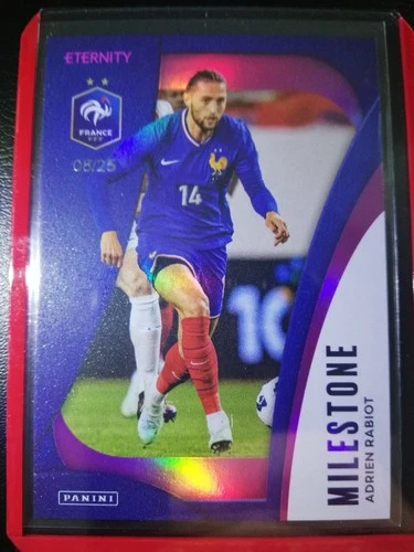 Adrien Rabiot 2025 Panini Eternity Bleus Magenta /25 /25