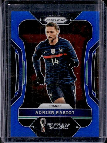 Adrien Rabiot 2022 Panini Prizm World Cup Blue /299