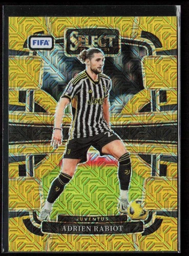 Adrien Rabiot 2023 Panini Select FIFA Gold Mojo /10
