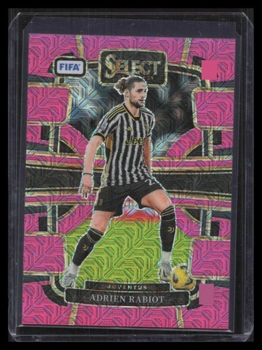 Adrien Rabiot 2023 Panini Select FIFA Pink Mojo /199