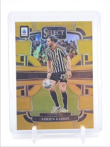 Adrien Rabiot 2023 Panini Select Gold Prizm /10