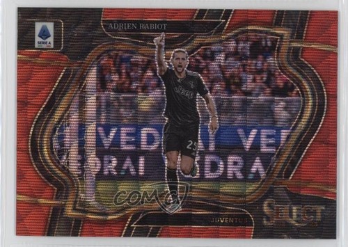 Adrien Rabiot 2022 Panini Select Red Wave Prizm