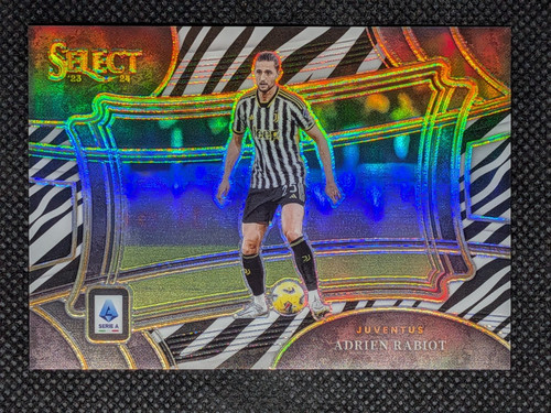 Adrien Rabiot 2023 Panini Select Zebra Prizm /20