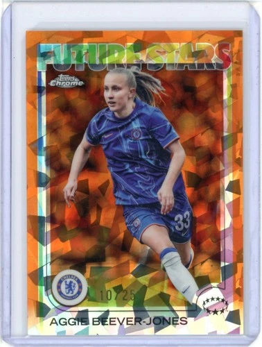 Aggie Beever-Jones 2024 Topps Chrome Sapphire Orange /25