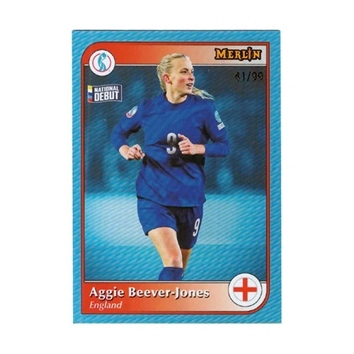 Aggie Beever-Jones 2025 Topps Merlin Eurocopa Femenina UEFA /99