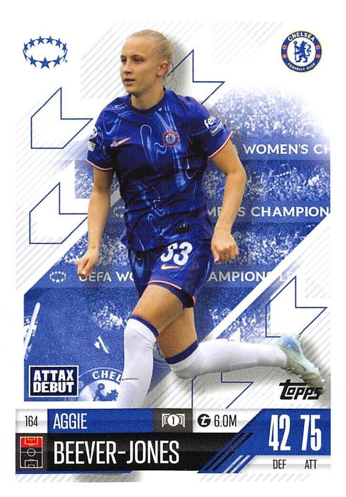 Aggie Beever Jones 2024 Topps Match Attax UEFA Club Competitions Extra