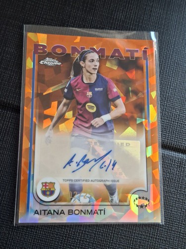 Aitana Bonmatí 2024 Topps Chrome Sapphire /25