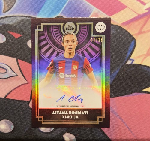 Aitana Bonmatí 2023 Topps Deco /25