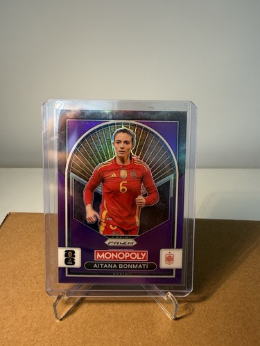 Aitana Bonmatí 2026 Panini Prizm Purple /99