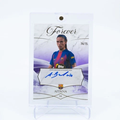 Aitana Bonmati 2025 Topps Forever Purple /75