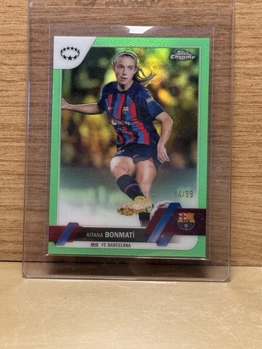 Aitana Bonmati 2022 Topps Chrome 14/99