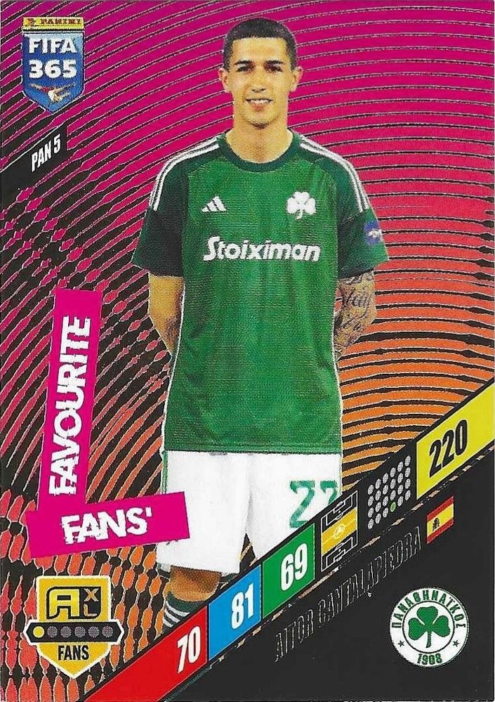 Aitor Cantalapiedra 2024 Panini Adrenalyn XL FIFA 365